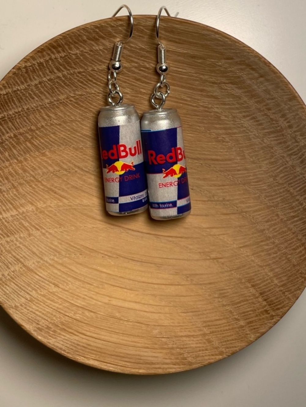 Energy Drink Can Dangle Earrings - Picture 3 of 3